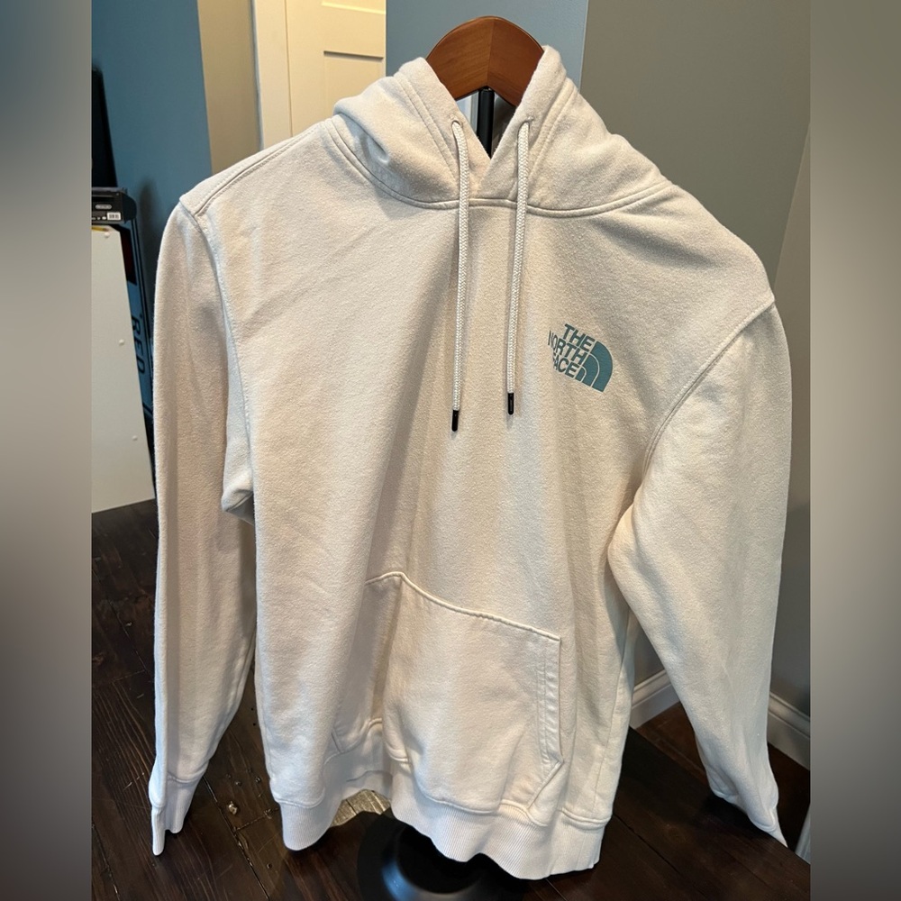 The North Face Off White Hoodie size S